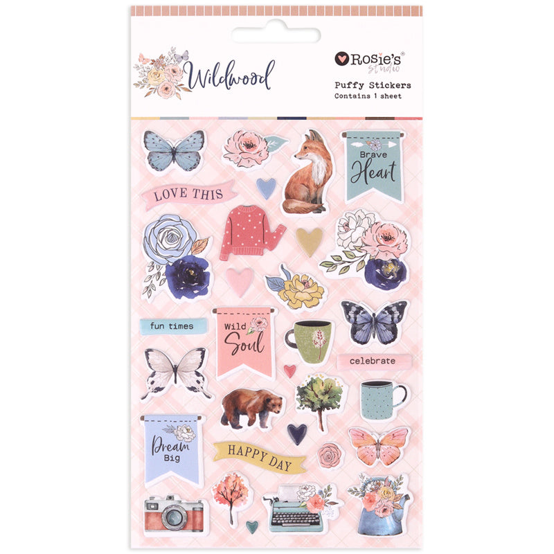 Wildwood | Puffy Motif Stickers