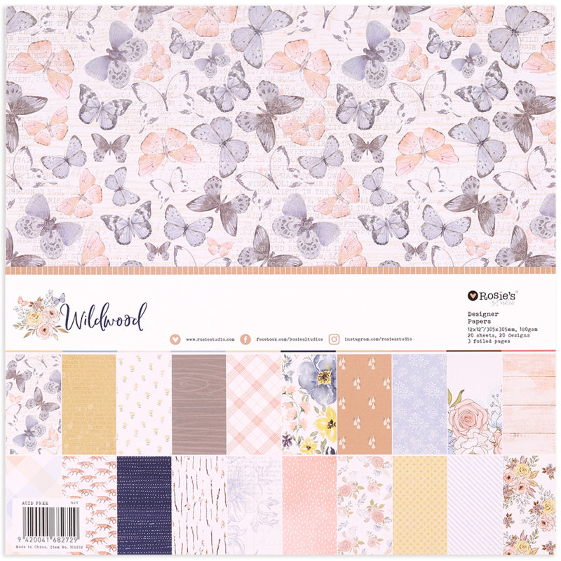 Wildwood | 12" X 12" Paper Pack ( 20 Sheets)