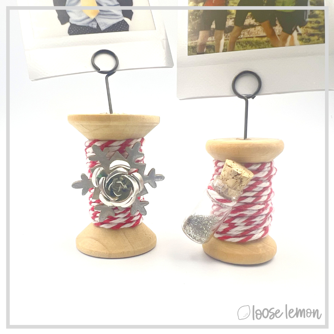 Wooden Spools (M) x 5 Pcs