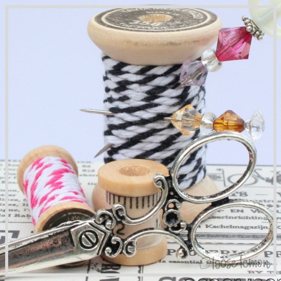 Wooden Spools (M) x 5 Pcs