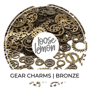 Cog & Gear Charms | Bronze