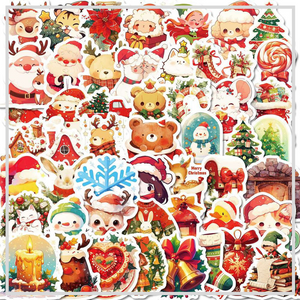 50 Sticker Set | Playful Christmas