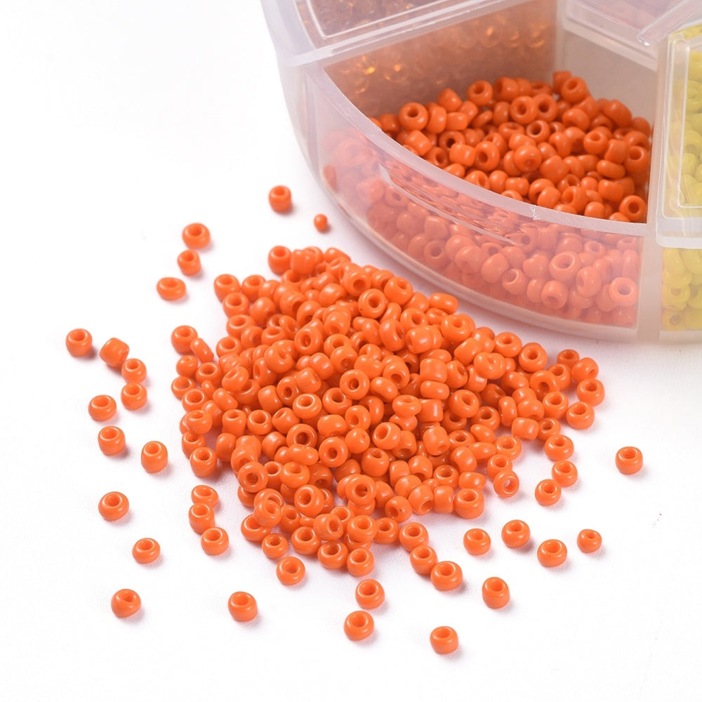 Glass Seed Beads | Yellow (60g)