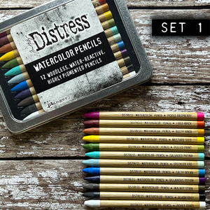 Tim Holtz Distress Watercolor Pencils | Set 1 (TDH76308)