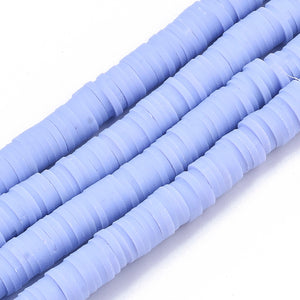 CLEARANCE 6mm Flat Beads | Pale Purple