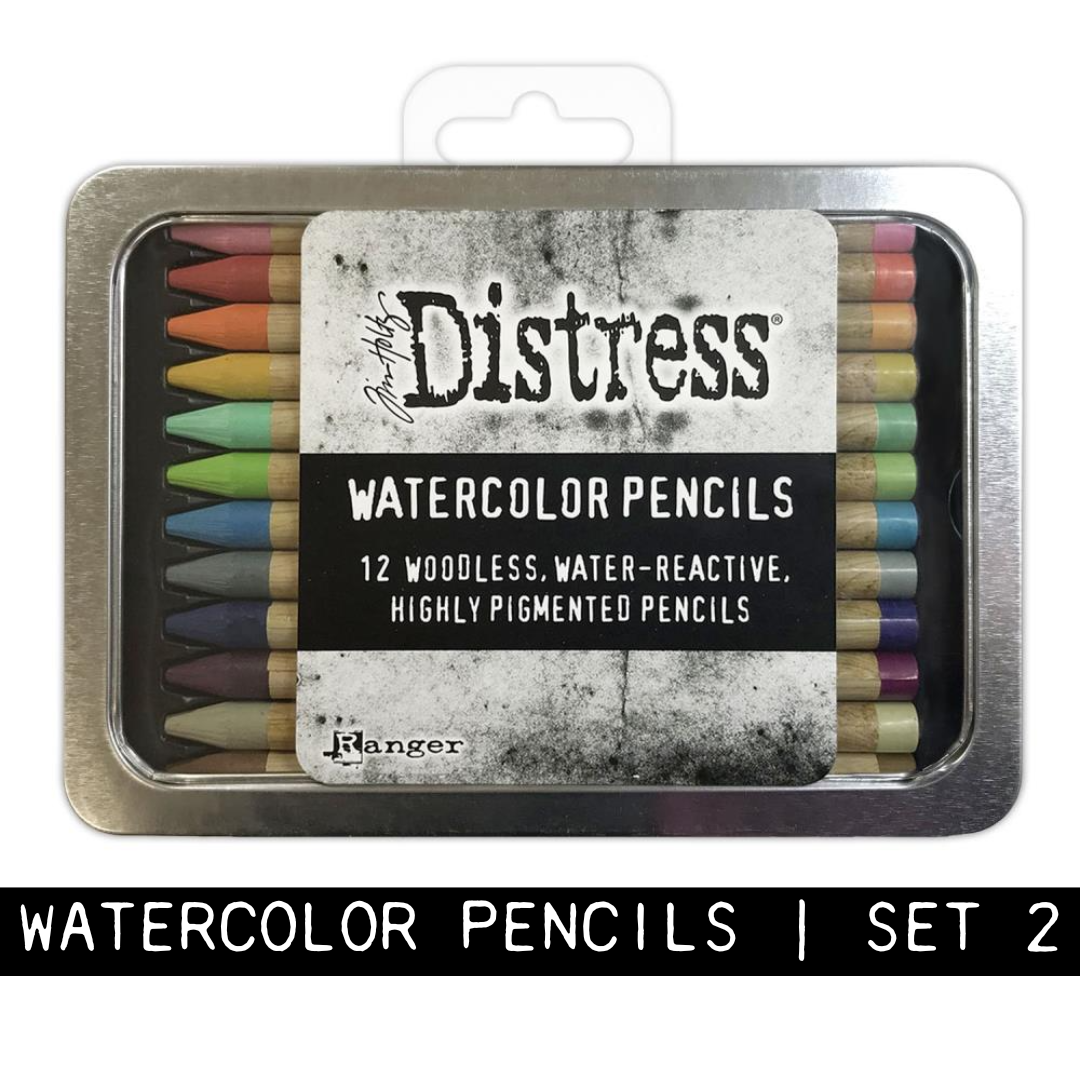 Tim Holtz Distress Watercolor Pencils | Set 2 (TDH76315)