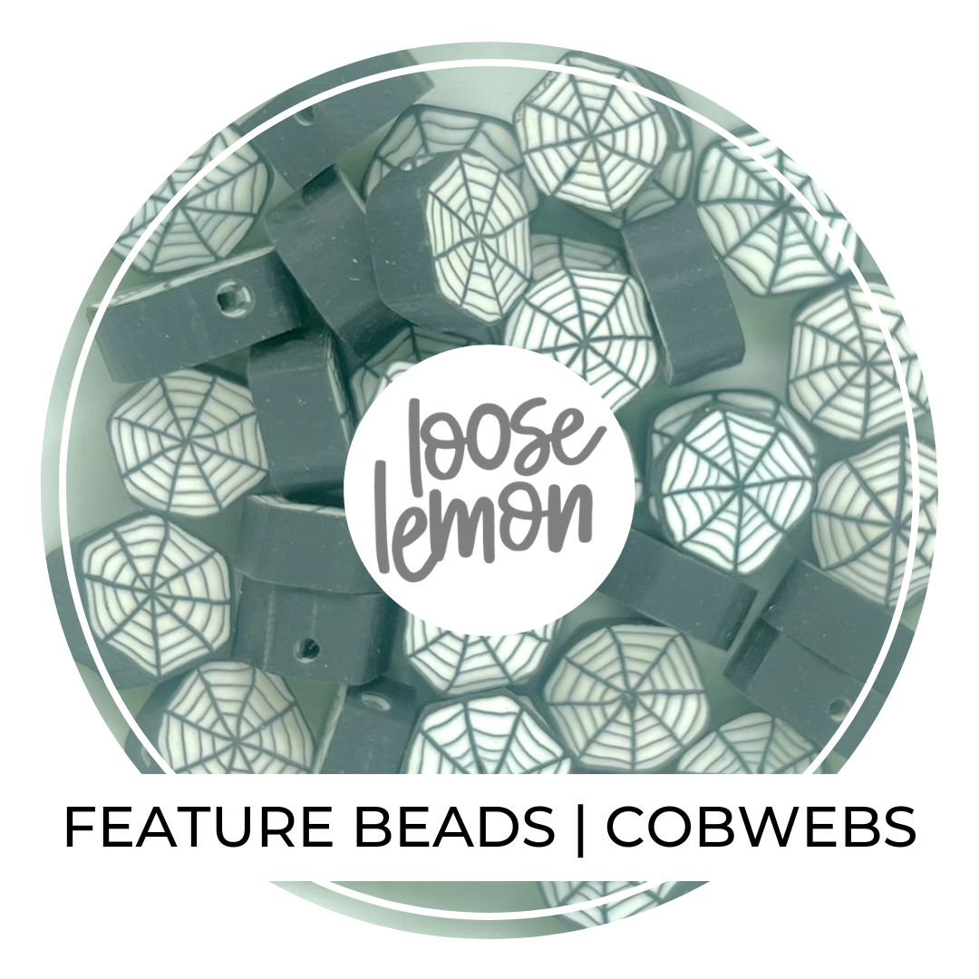 Feature Beads | Cobwebs