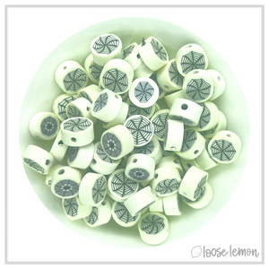 Feature Beads | White Webs