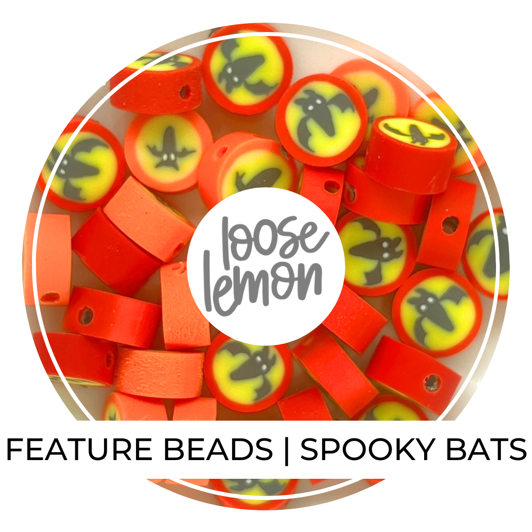 Feature Beads | Spooky Bats