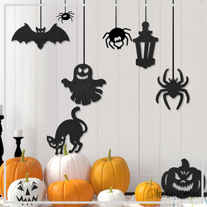Large Halloween Felt Icons x 6