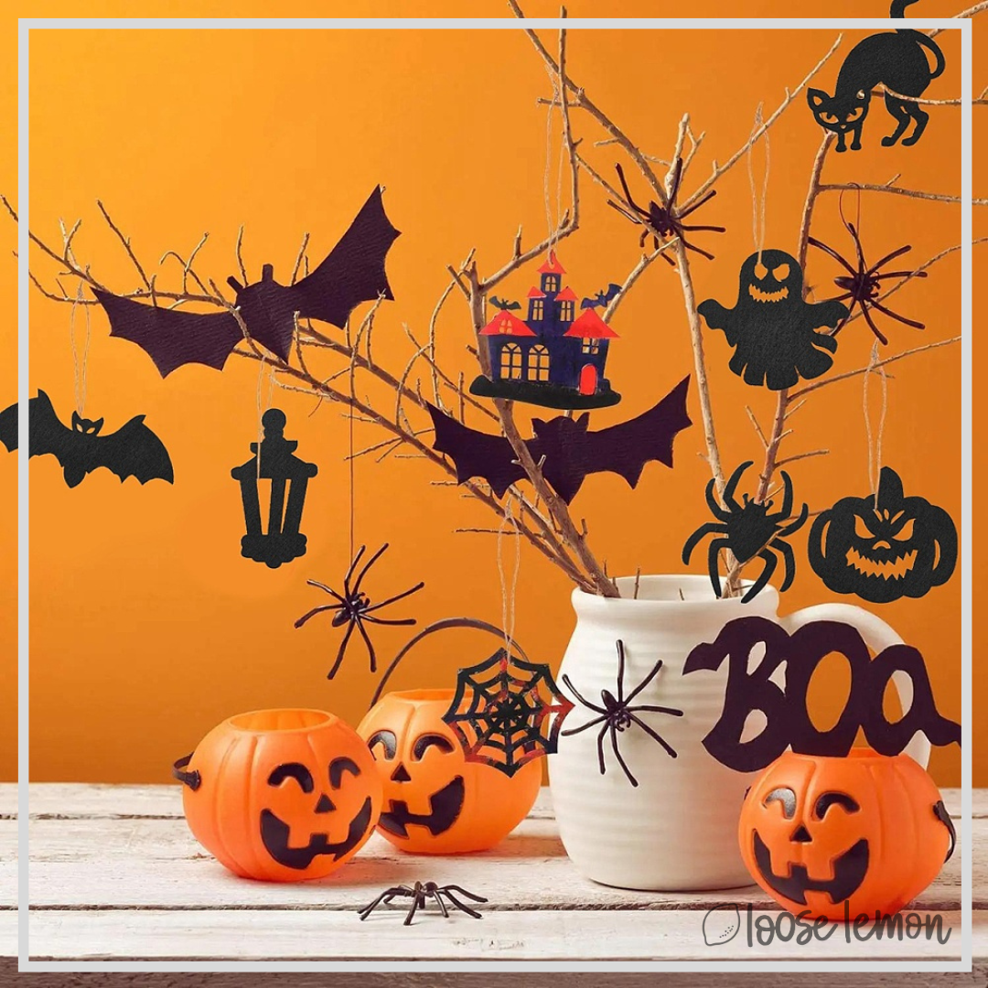 Large Halloween Felt Icons x 6