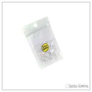 Iridescent Pearl Stars (X Small x 20 pcs)