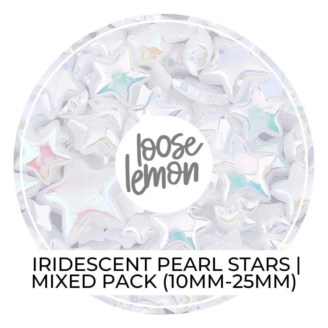 Iridescent Pearl Stars Mixed Pack