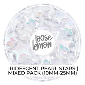 Iridescent Pearl Stars Mixed Pack