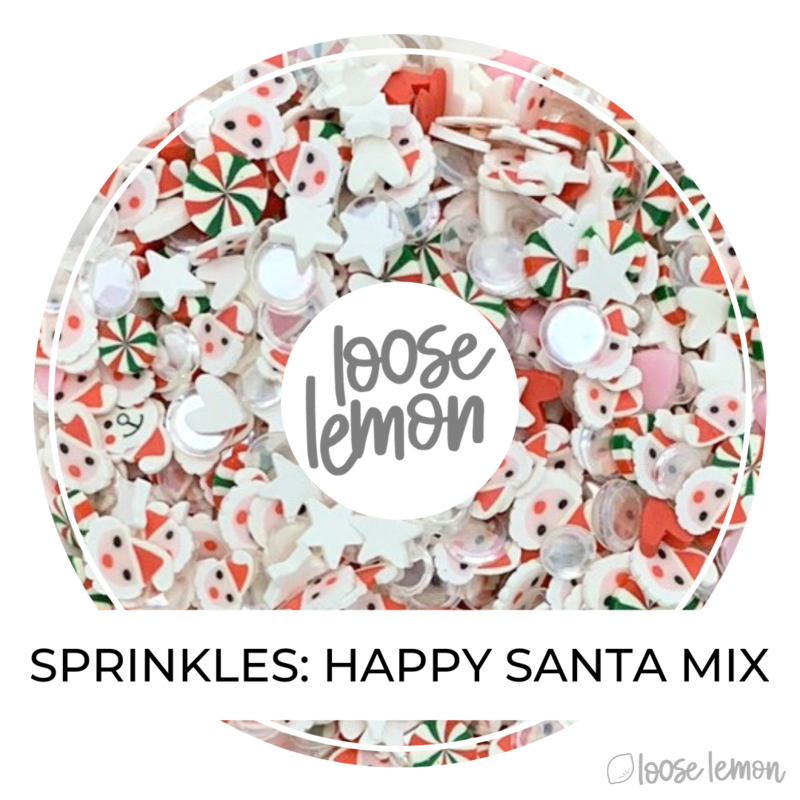 Clay Sprinkles | Happy Santa Mix