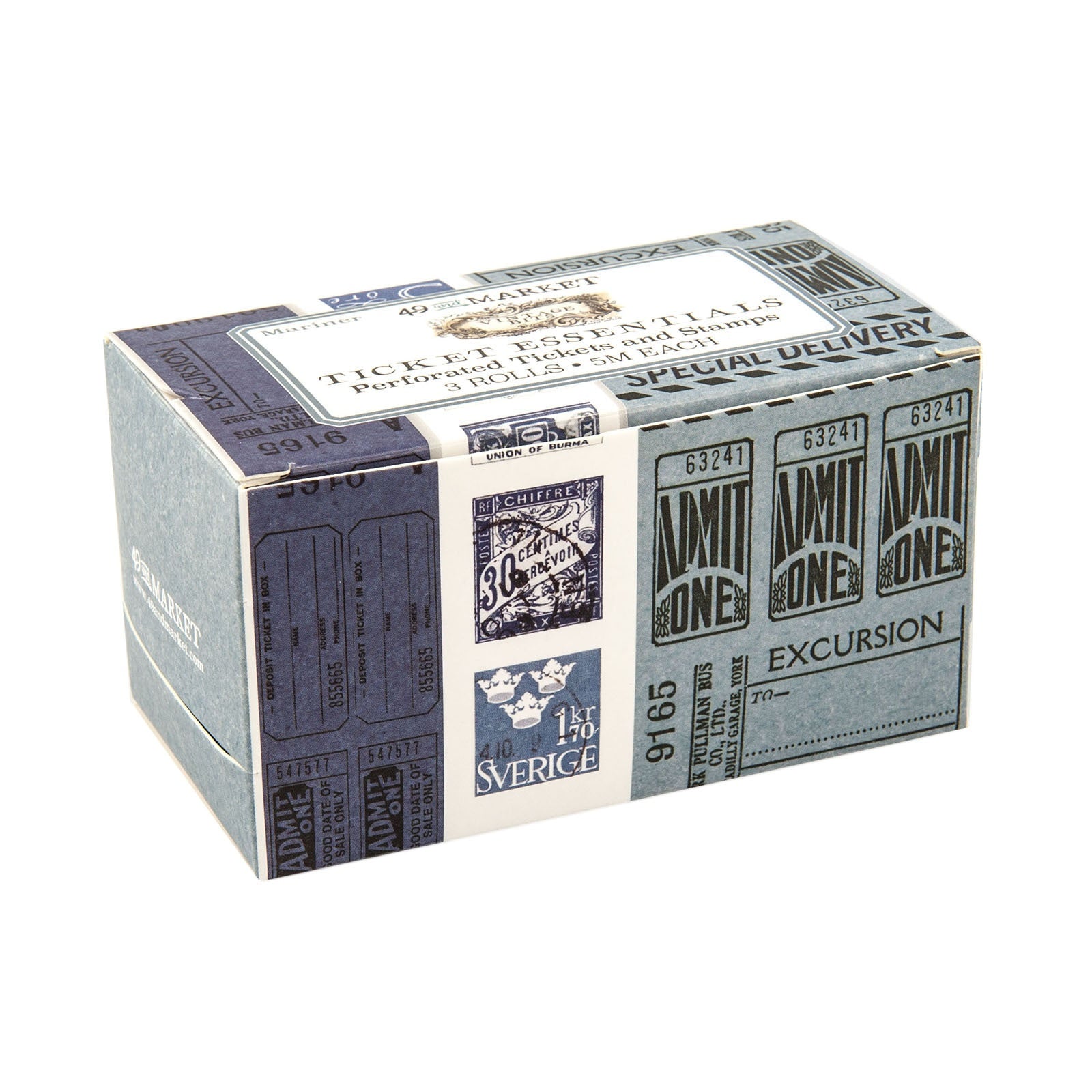 49 and Market Ticket Essentials (Mariner) | 3 Rolls