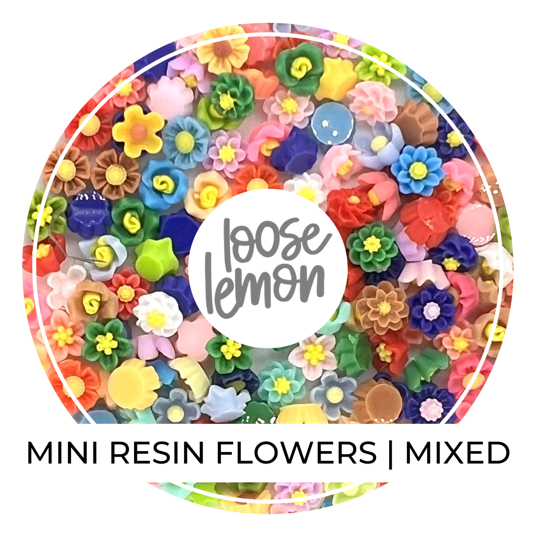 Mini Resin Flowers  | Mixed (2g)
