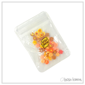 Mini Resin Flowers  | Yellows (2g)