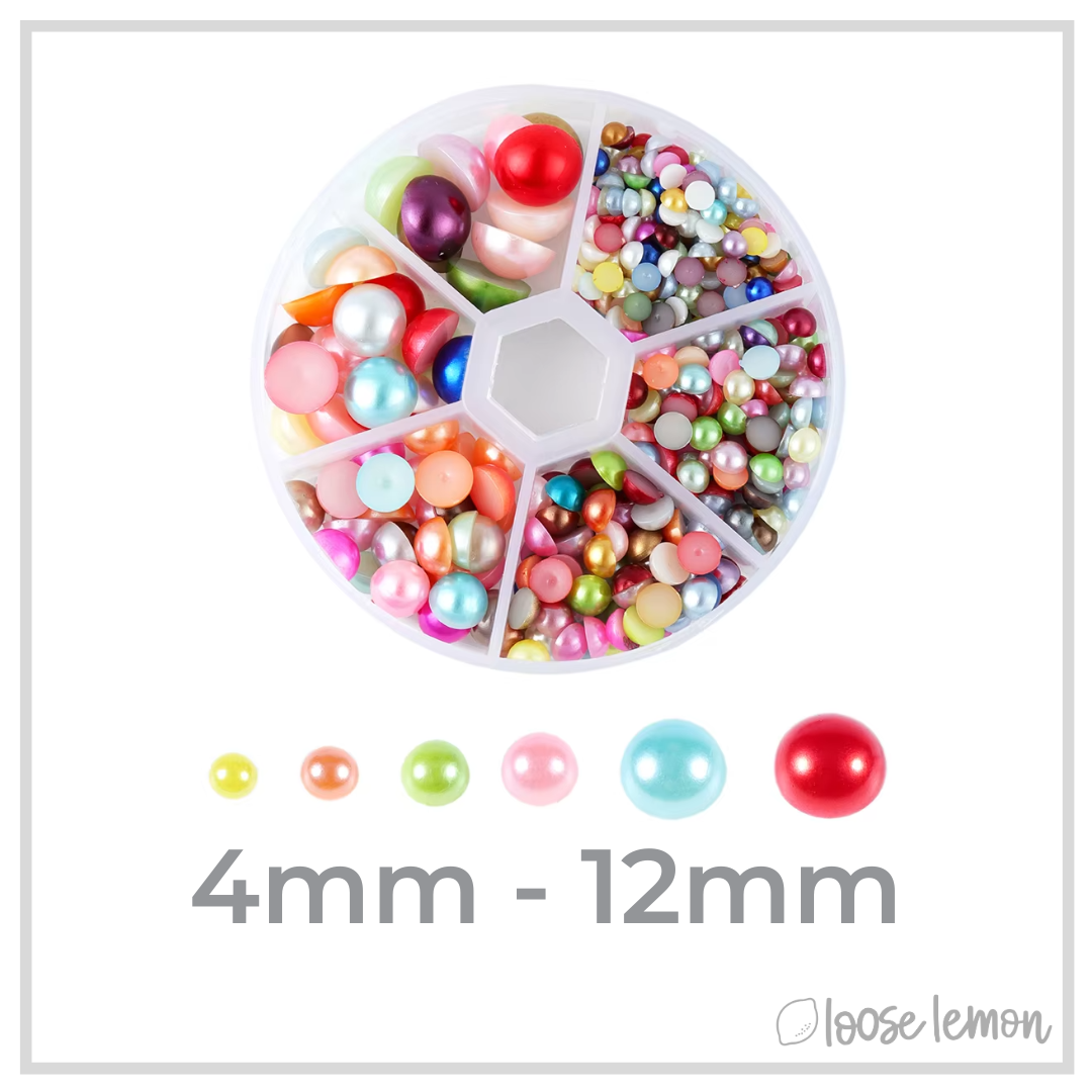 Mirror Pearls Box | 6 Sizes (690 pieces)