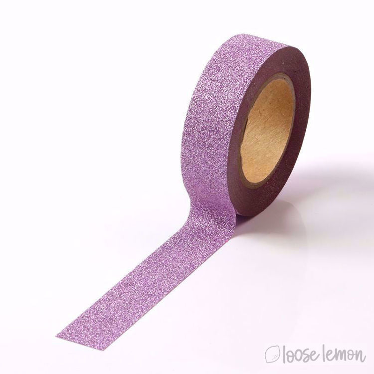 Pale Pink Glitter Washi Tape (10M)