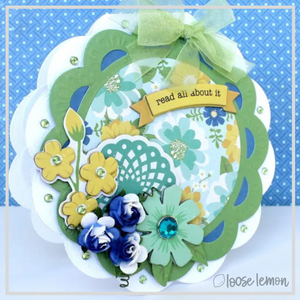 Paper Roses x 12 | Blue