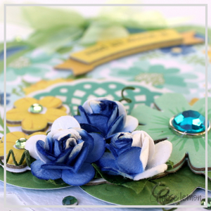 Paper Roses x 12 | Blue