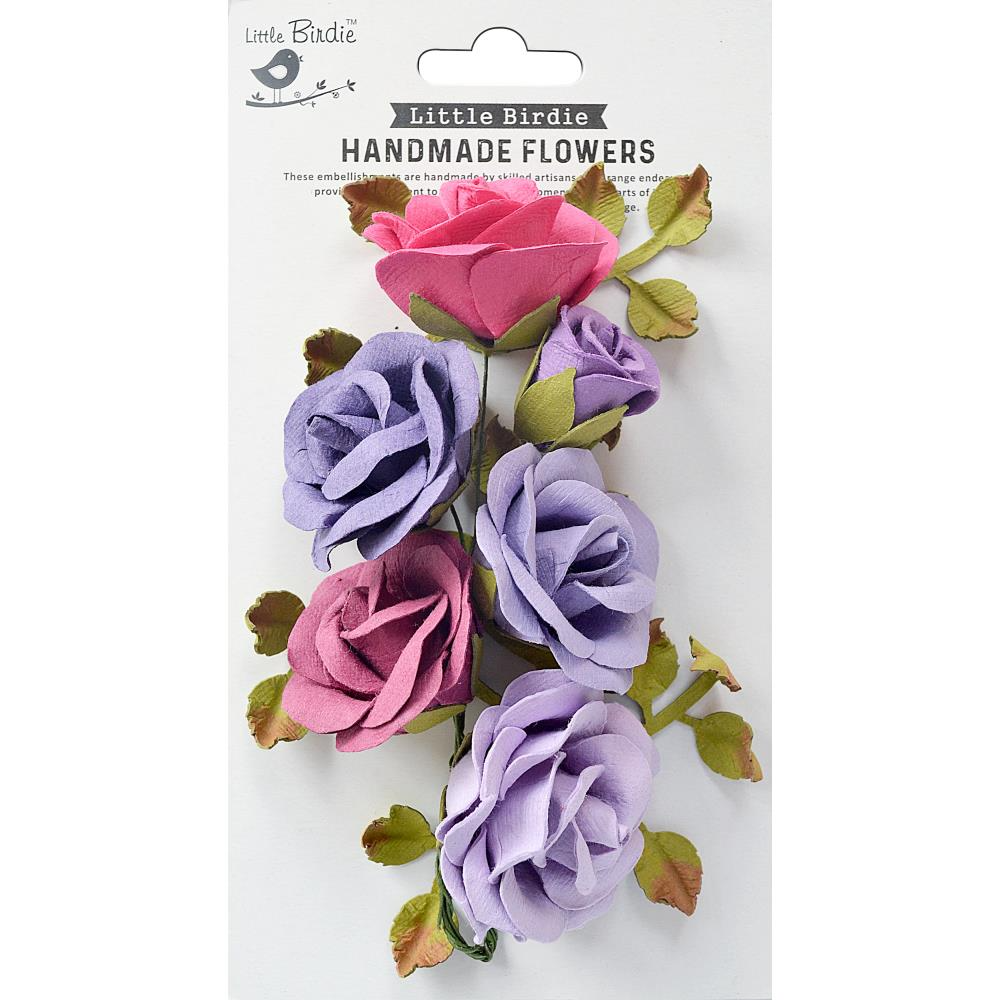 Little Birdie Handmade Paper Flowers | Marva Purple Bouquet