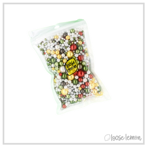 Clearance Pearls | Christmas Mix (40g Minimum)