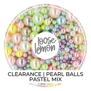 Clearance Pearls | Pastel Mix (40g Minimum)