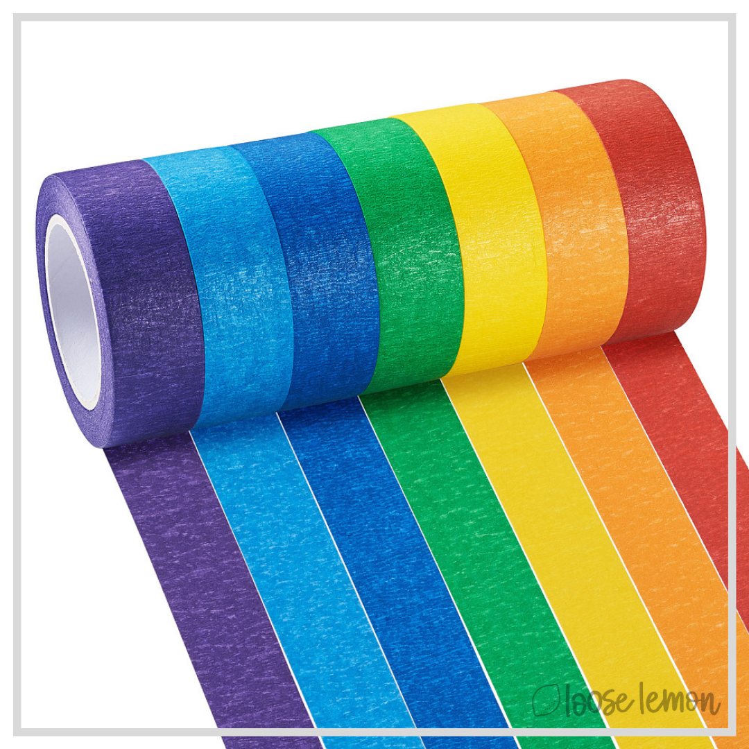 Green Crepe Washi Tape (15M)