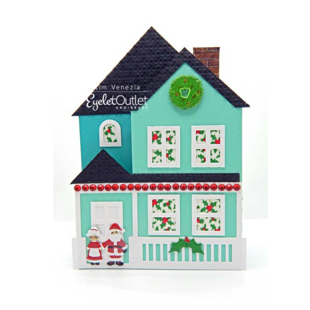 Christmas Buttons x 12 | Christmas Lights (Buttons Galore & More)