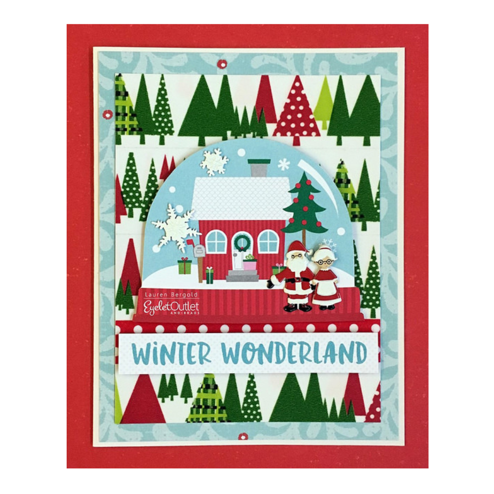 Christmas Buttons x 12 | Christmas Lights (Buttons Galore & More)