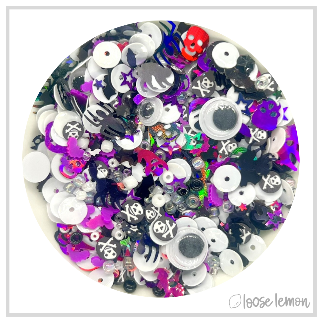 Festive Scatters | Halloween Eyes Purple