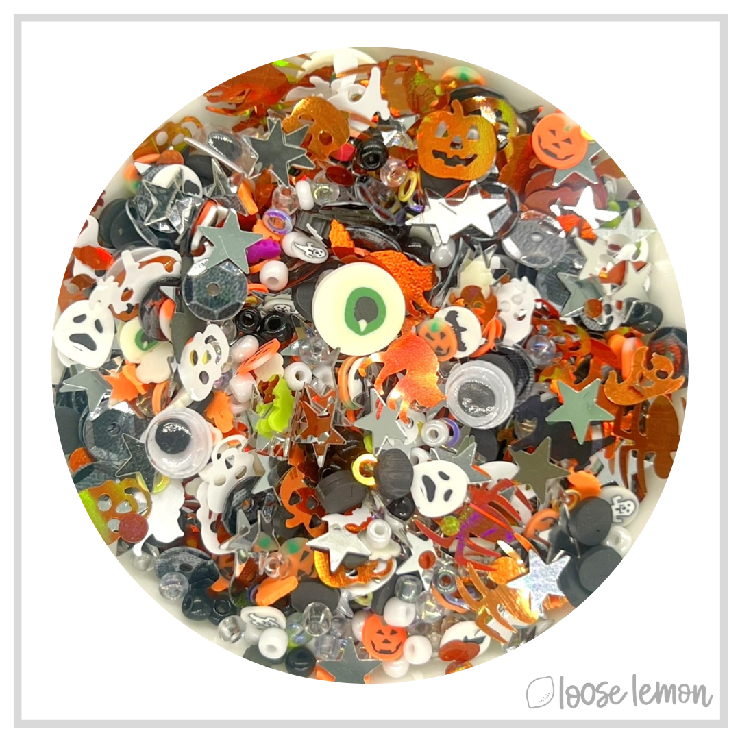 Festive Scatters | Halloween Eyes Orange