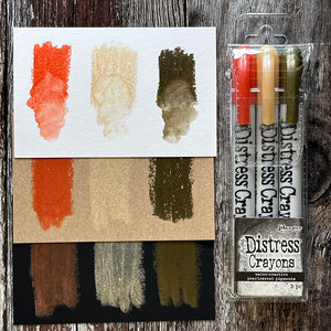 Tim Holtz Distress Crayon (Set 5) Halloween Set