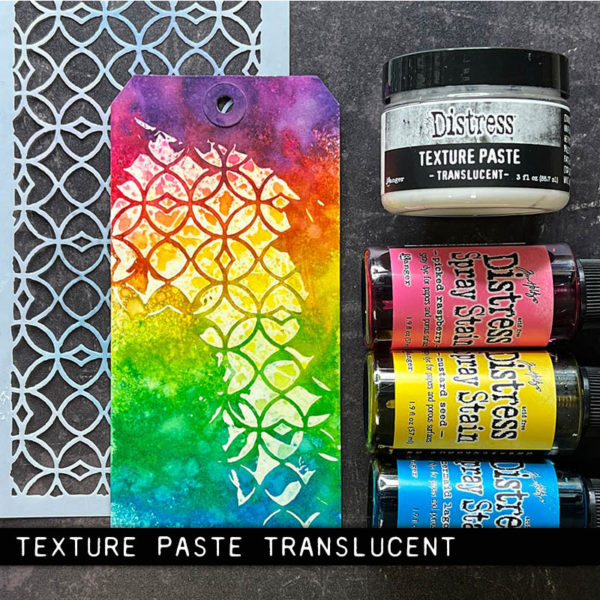 Tim Holtz Distress® Texture Paste (Translucent) | 3 fl oz