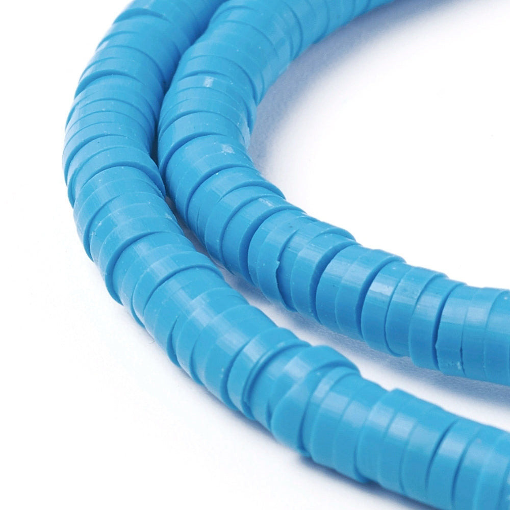 CLEARANCE 4mm Flat Beads | Turquoise