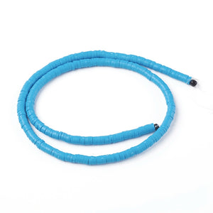 CLEARANCE 4mm Flat Beads | Turquoise