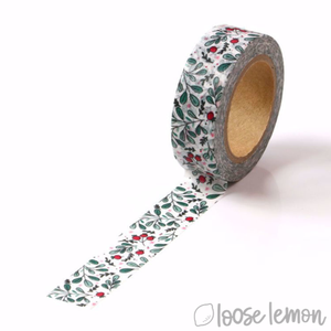 Christmas Berries - Washi Tape (10M)