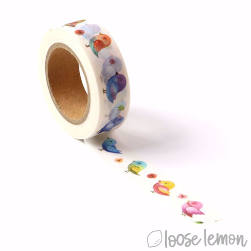 Bright Bird - Washi Tape (10M)