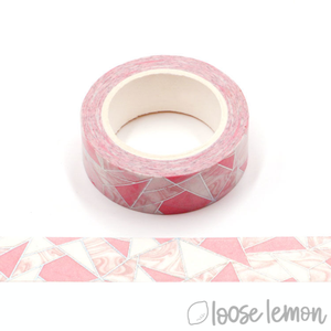 Geo Pink Foil - Washi Tape (10M)