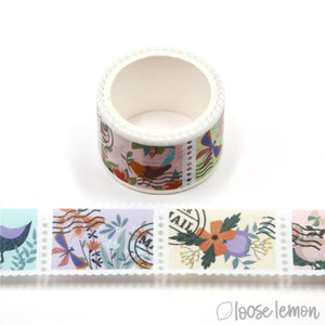 Nature Stamp Washi Tape  | 25Mm  X3M