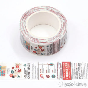 Christmas Labels- Washi Tape (10M)