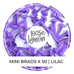 Mini Brads X 50 | Lilac