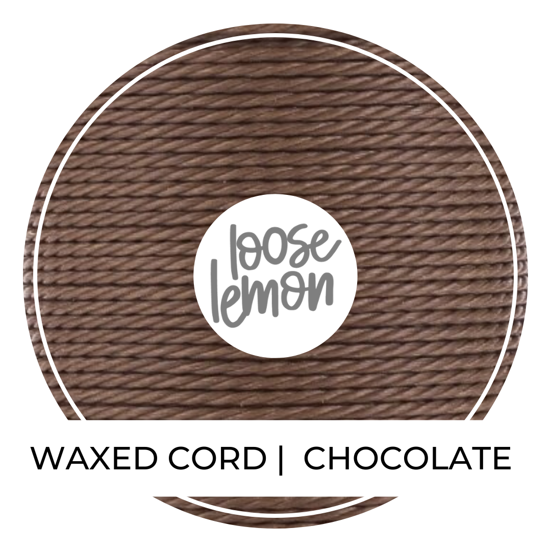 Waxed Cord | 10M Roll | Chocolate