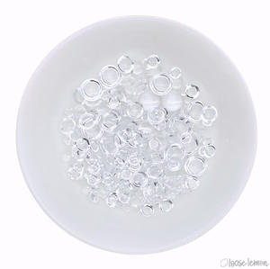 Clear Round Drops | Mixed Sizes