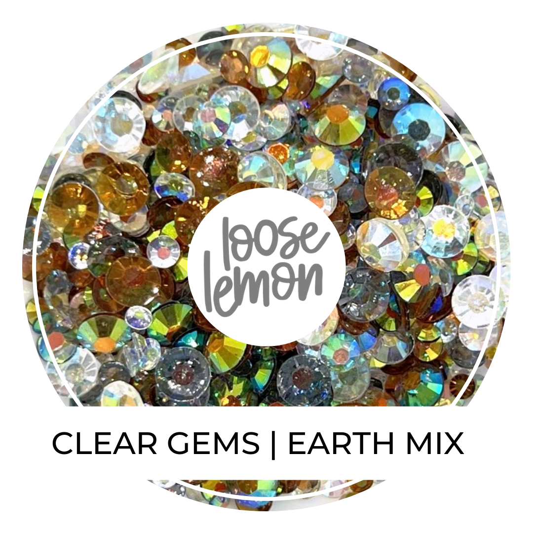 Clear Gems | Earth Mix
