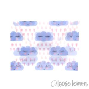 Clouds Vellum Envelopes X 3