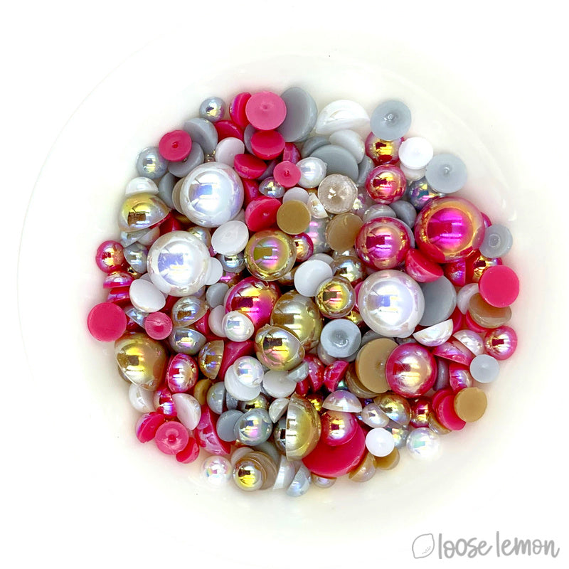 Mirror Pearl Mix | Glamour (Mixed Sizes)