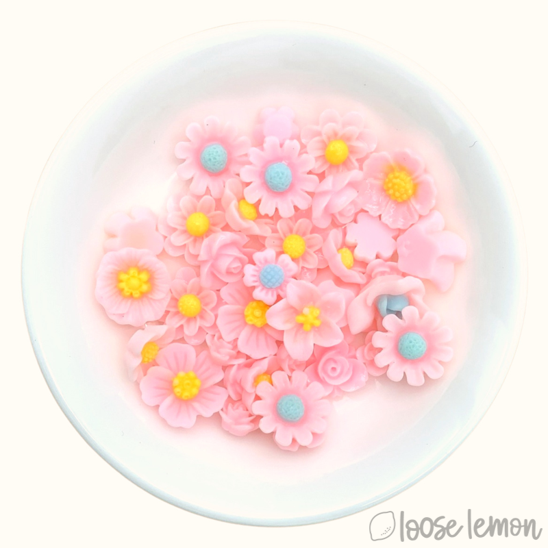 Single Colour Resin Flowers | Rose